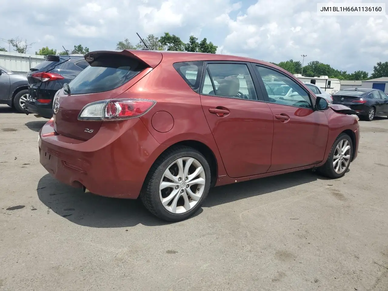 2010 Mazda 3 S VIN: JM1BL1H66A1136160 Lot: 63142705