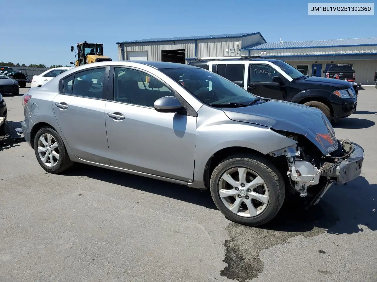 2011 Mazda 3 I VIN: JM1BL1VG2B1392360 Lot: 55416695