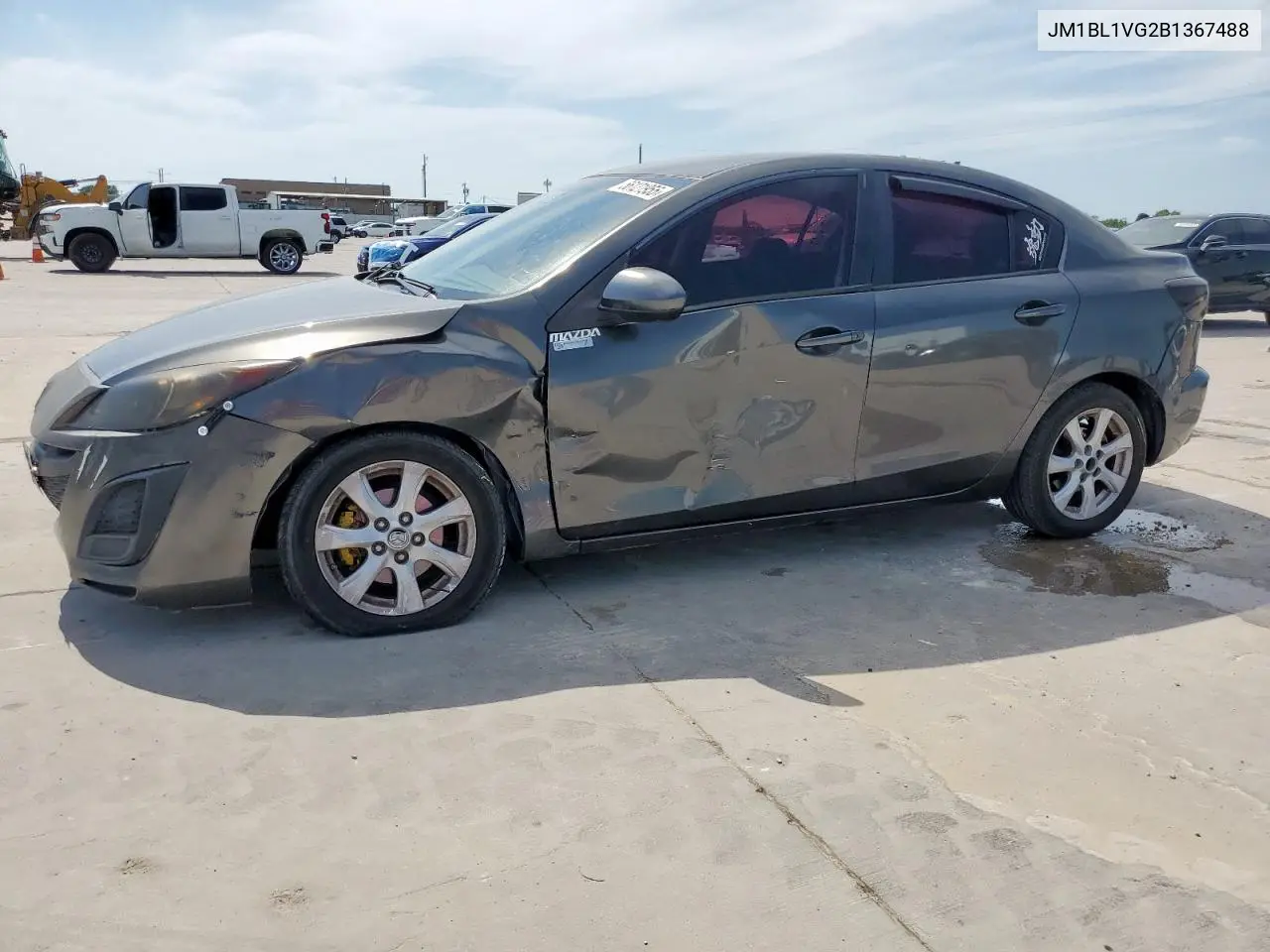 2011 Mazda 3 I VIN: JM1BL1VG2B1367488 Lot: 56121955
