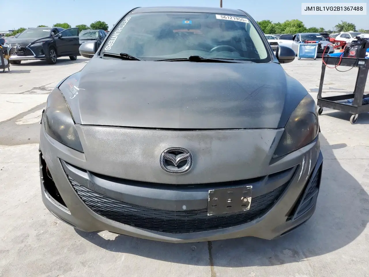 2011 Mazda 3 I VIN: JM1BL1VG2B1367488 Lot: 56121955