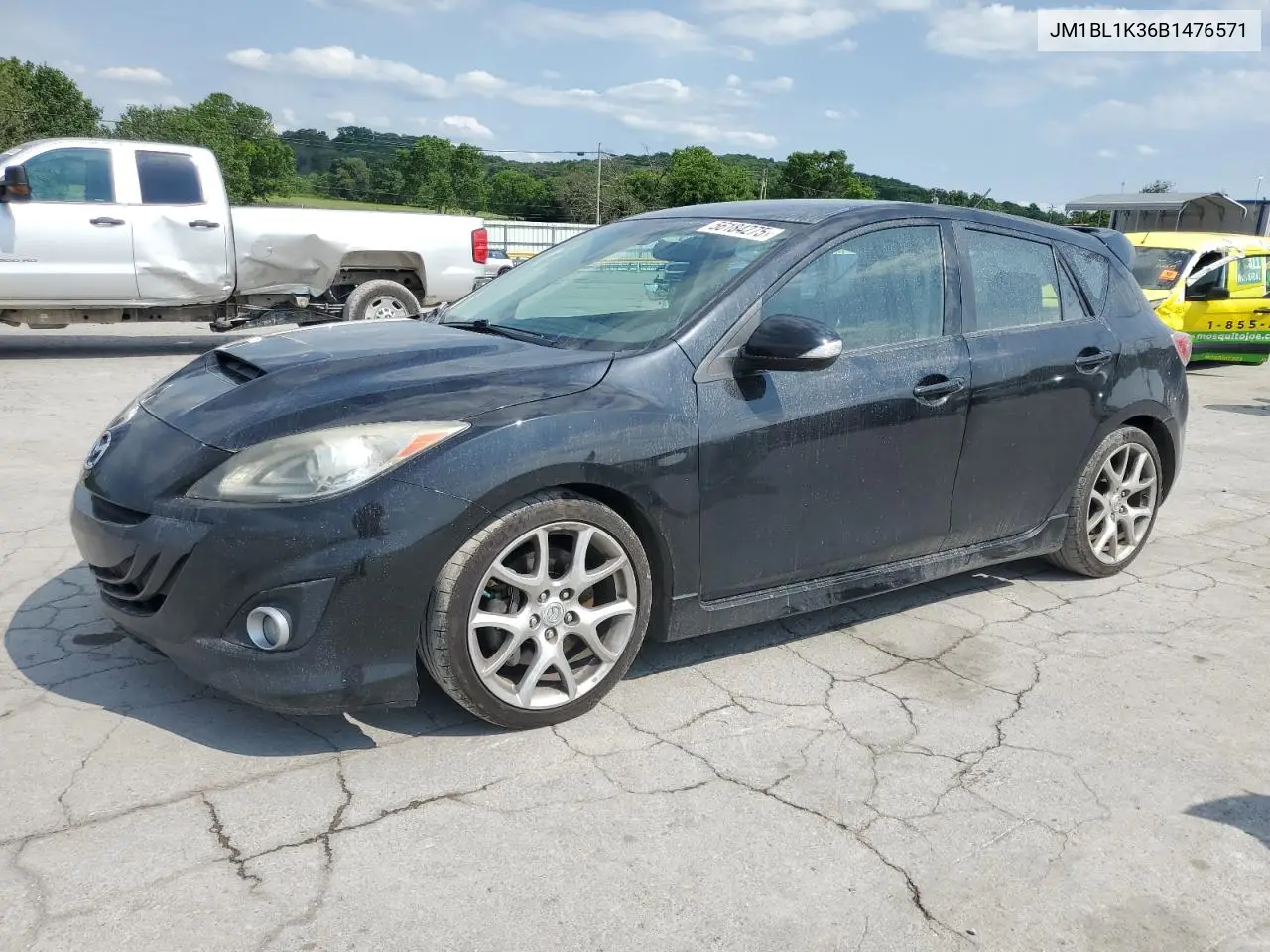 jm1bl1k36b1476571 JM1BL1K36B1476571 2011 Mazda Speed 3