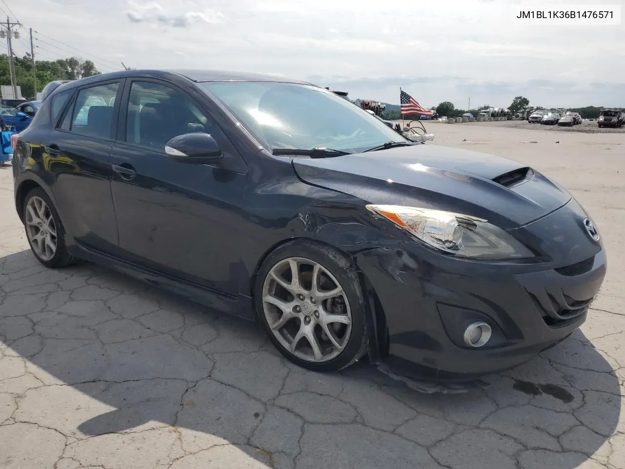 jm1bl1k36b1476571 JM1BL1K36B1476571 2011 Mazda Speed 3
