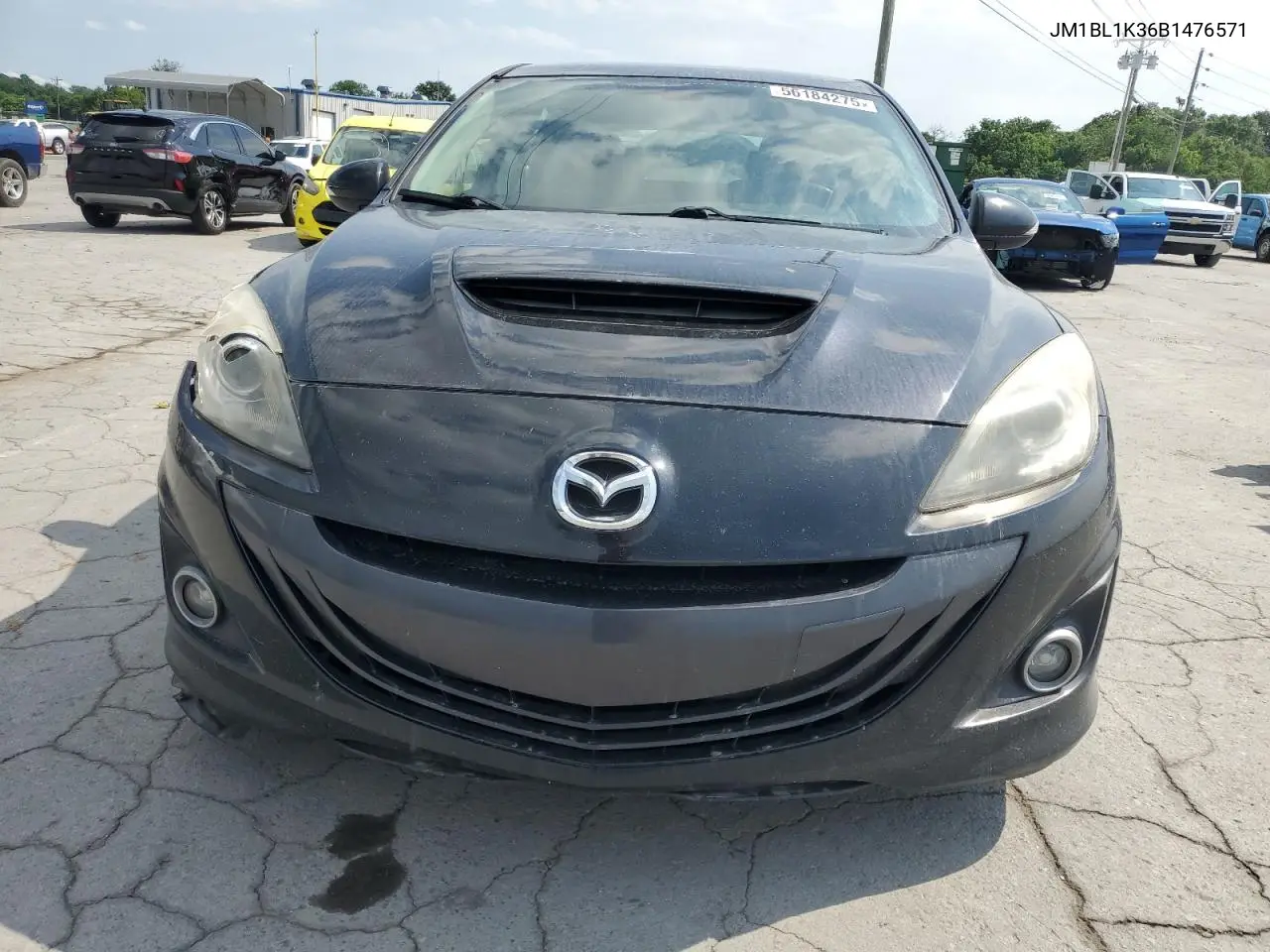 jm1bl1k36b1476571 JM1BL1K36B1476571 2011 Mazda Speed 3