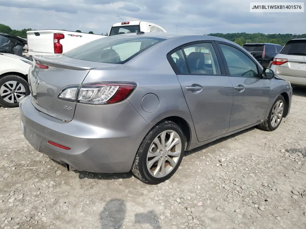 jm1bl1w5xb1401576 JM1BL1W5XB1401576 2011 Mazda 3 S