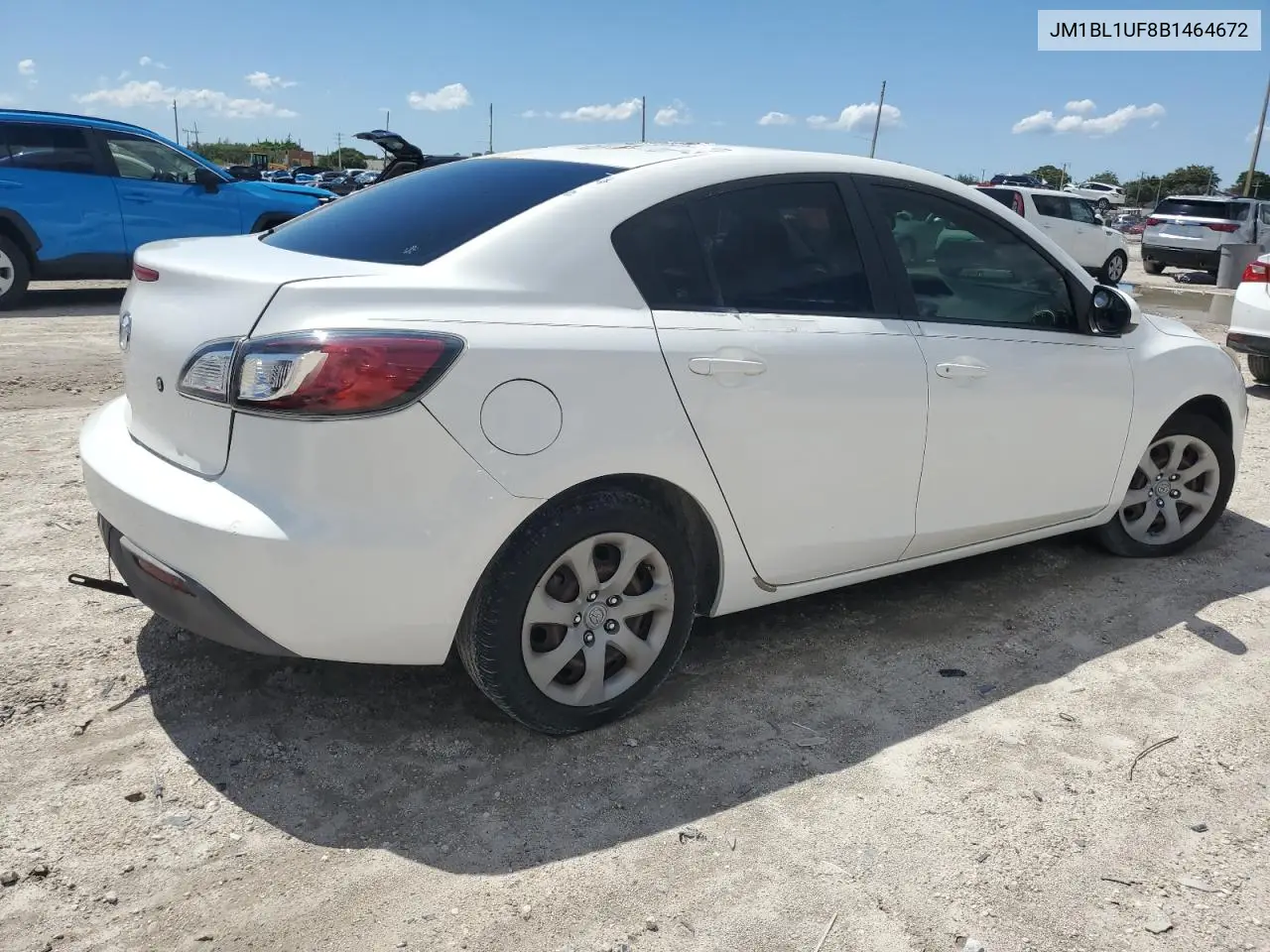 2011 Mazda 3 I VIN: JM1BL1UF8B1464672 Lot: 56756835