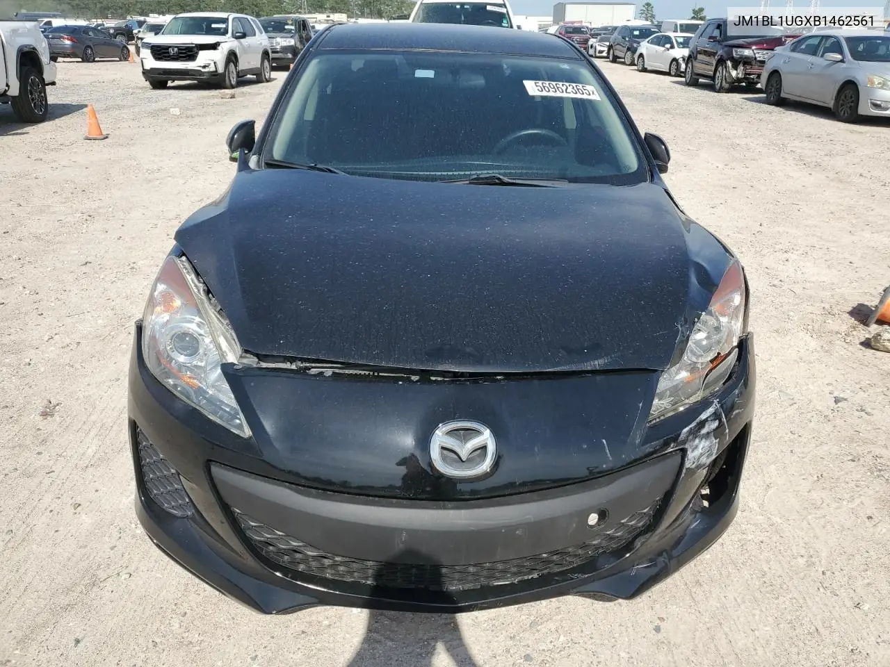2011 Mazda 3 I VIN: JM1BL1UGXB1462561 Lot: 56962365