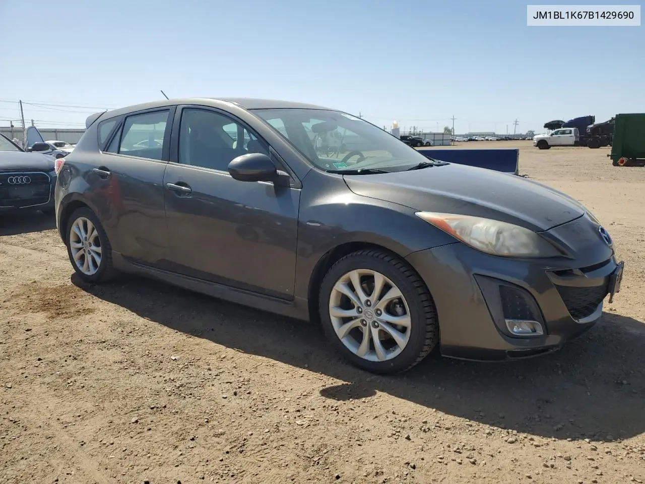 2011 Mazda 3 S VIN: JM1BL1K67B1429690 Lot: 57181175