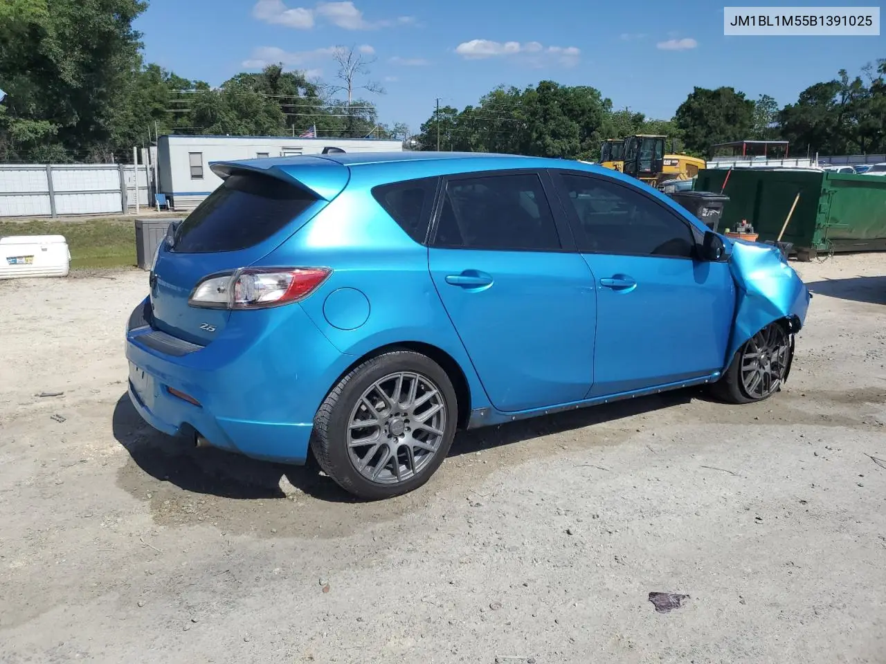 2011 Mazda 3 S VIN: JM1BL1M55B1391025 Lot: 57211885