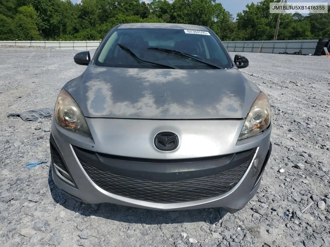 2011 Mazda 3 S VIN: JM1BL1U5XB1416355 Lot: 62360595