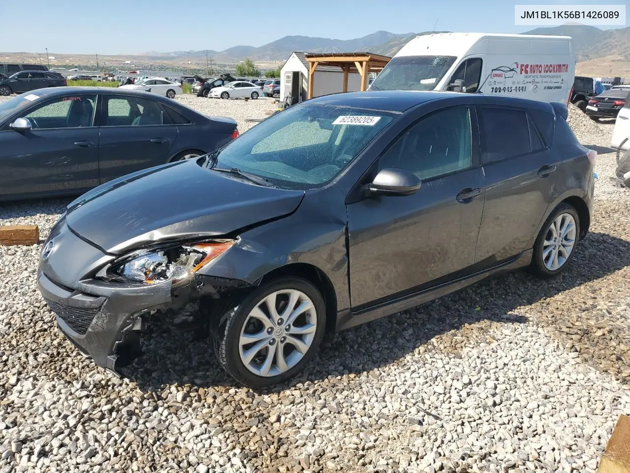2011 Mazda 3 S VIN: JM1BL1K56B1426089 Lot: 62389205