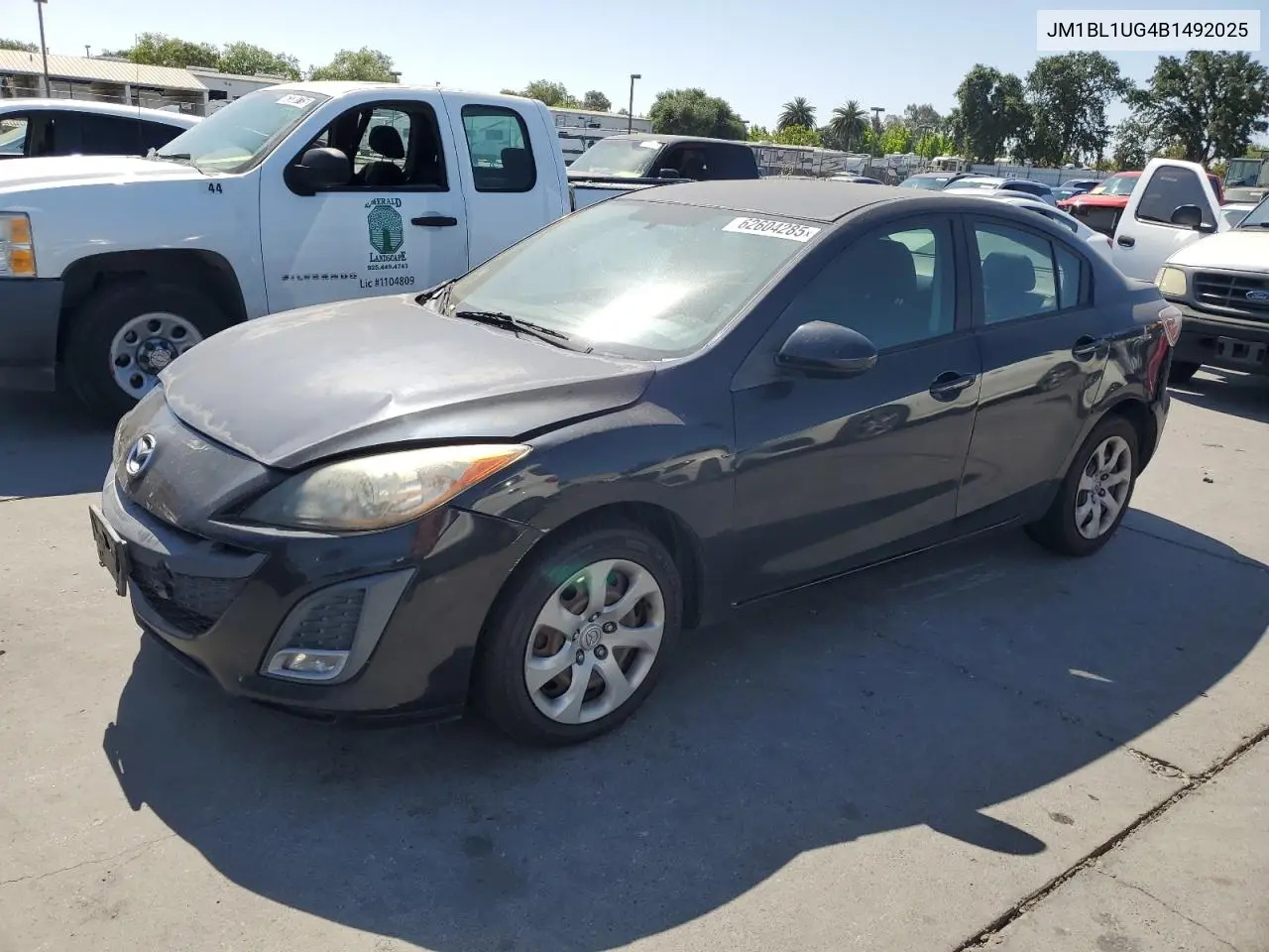 2011 Mazda 3 I VIN: JM1BL1UG4B1492025 Lot: 62604285