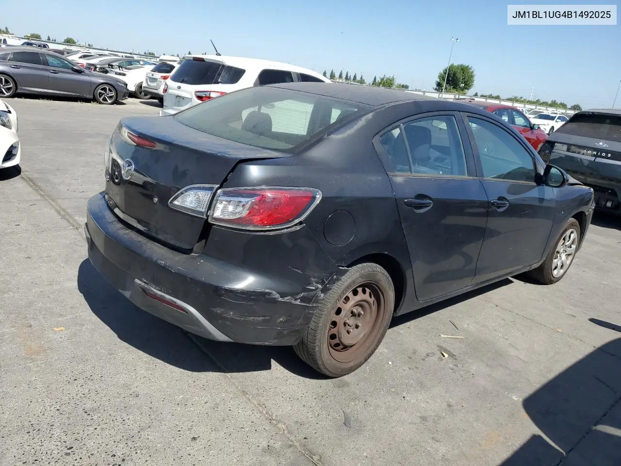 2011 Mazda 3 I VIN: JM1BL1UG4B1492025 Lot: 62604285