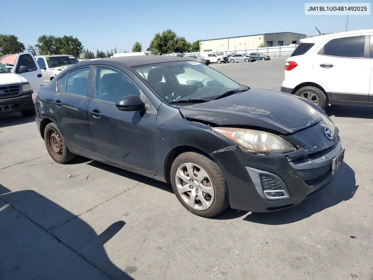 2011 Mazda 3 I VIN: JM1BL1UG4B1492025 Lot: 62604285
