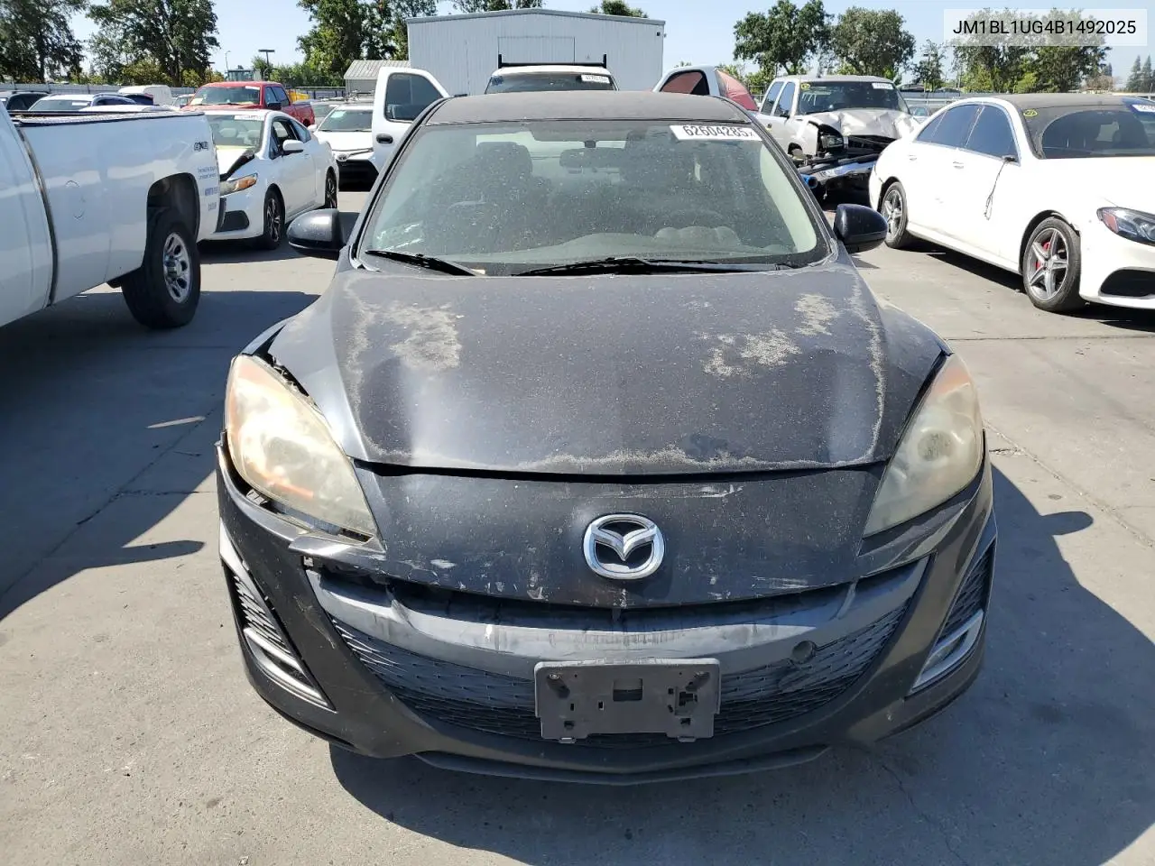 2011 Mazda 3 I VIN: JM1BL1UG4B1492025 Lot: 62604285