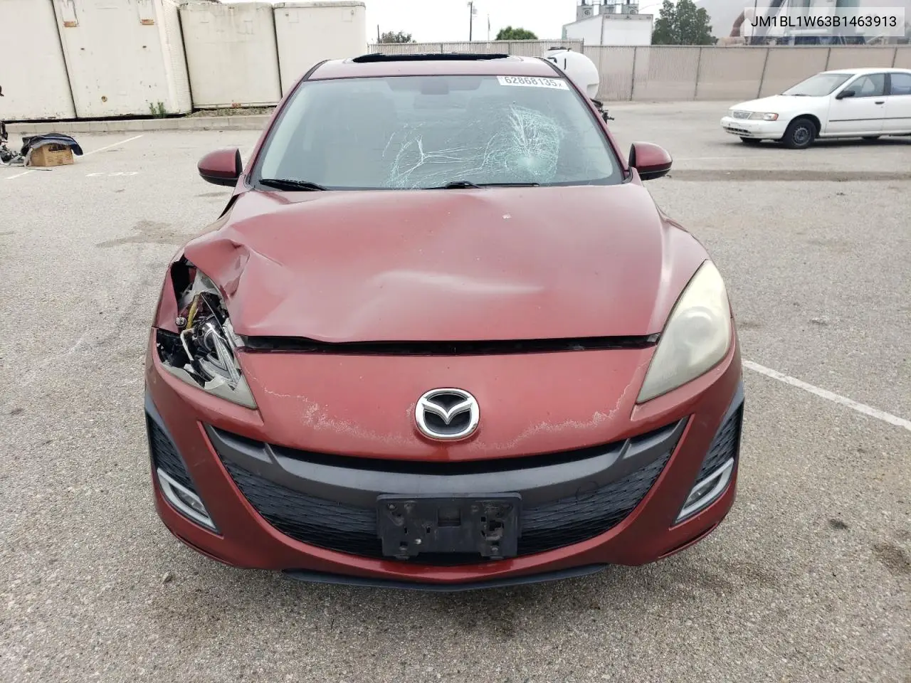 2011 Mazda 3 S VIN: JM1BL1W63B1463913 Lot: 62868135