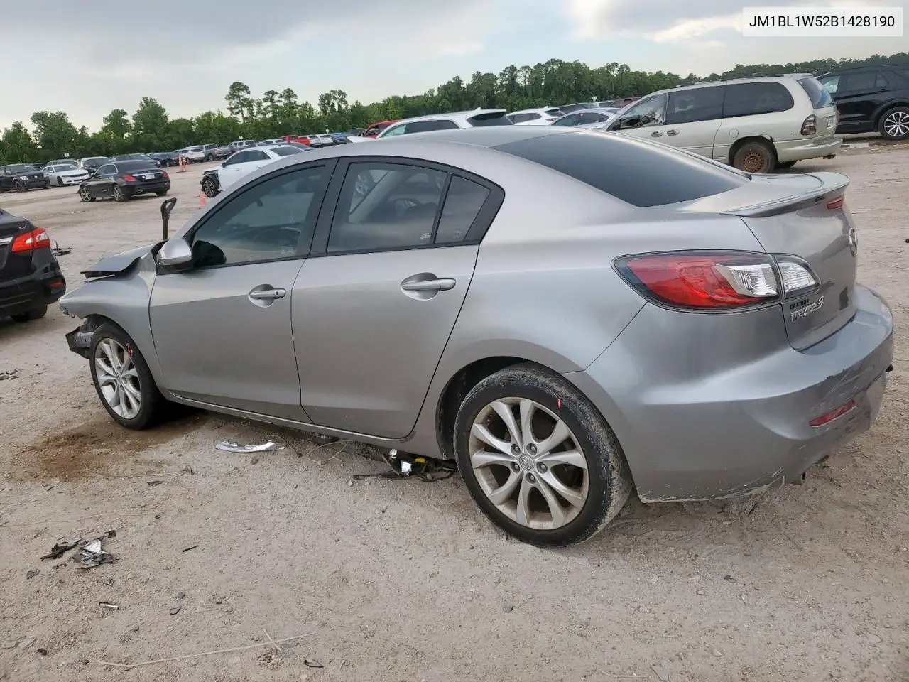 2011 Mazda 3 S VIN: JM1BL1W52B1428190 Lot: 62935875