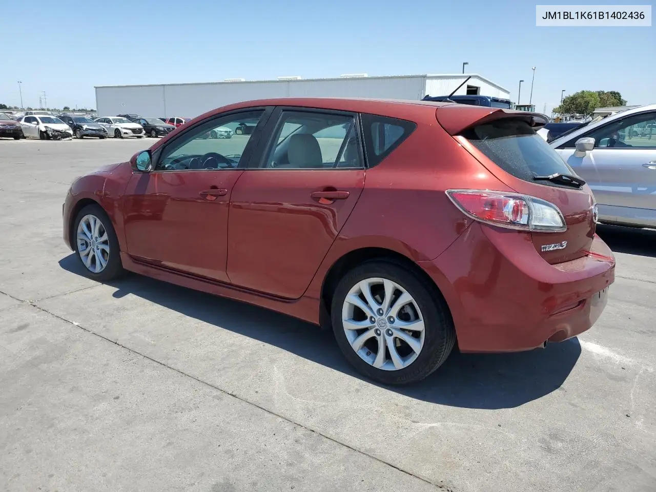 2011 Mazda 3 S VIN: JM1BL1K61B1402436 Lot: 62965705