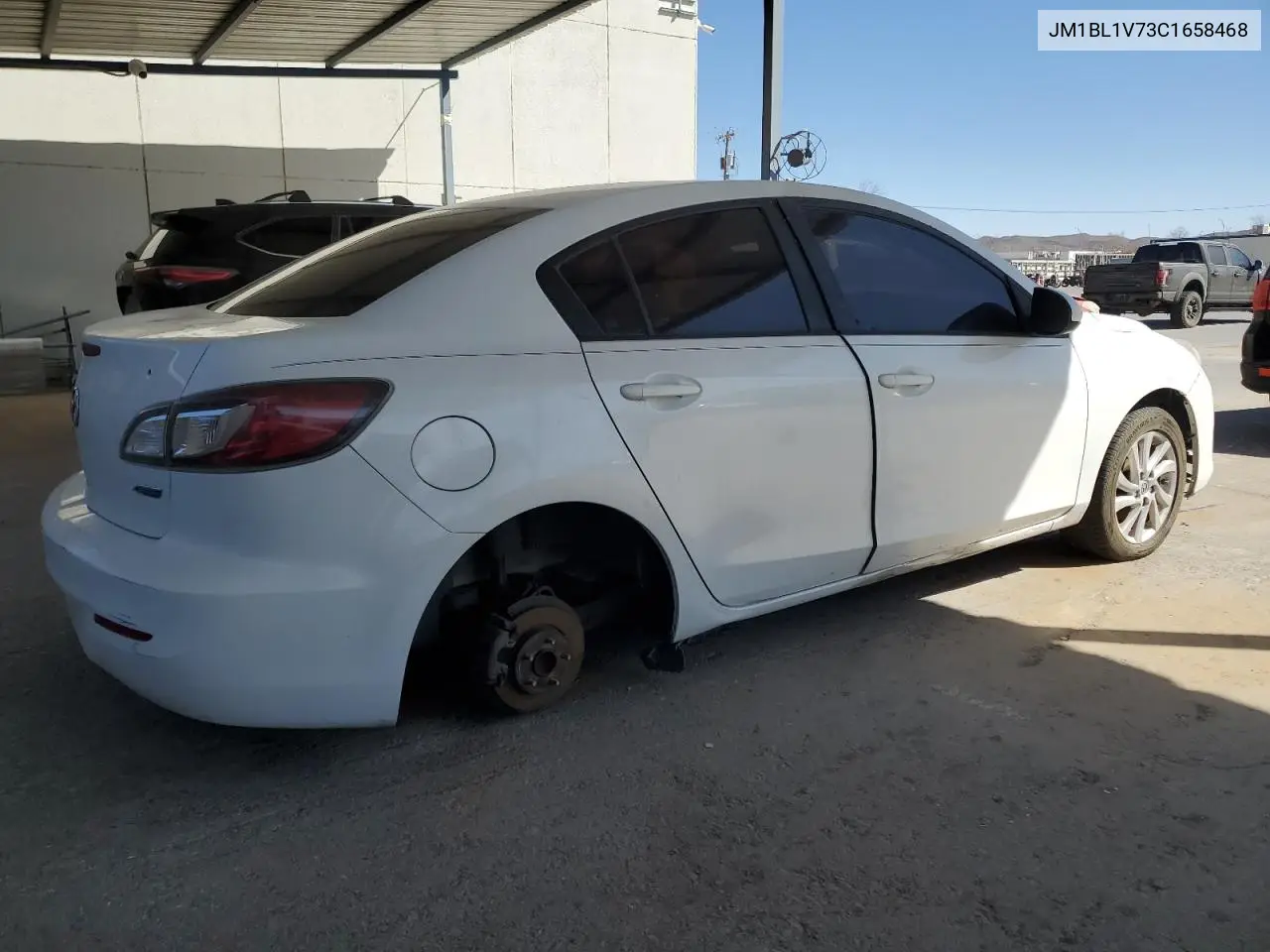 2012 Mazda 3 I VIN: JM1BL1V73C1658468 Lot: 49717025