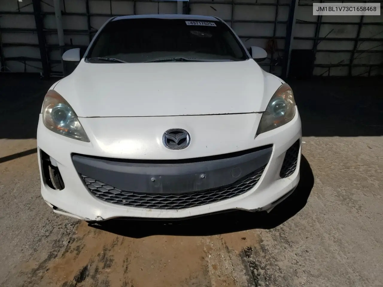 2012 Mazda 3 I VIN: JM1BL1V73C1658468 Lot: 49717025