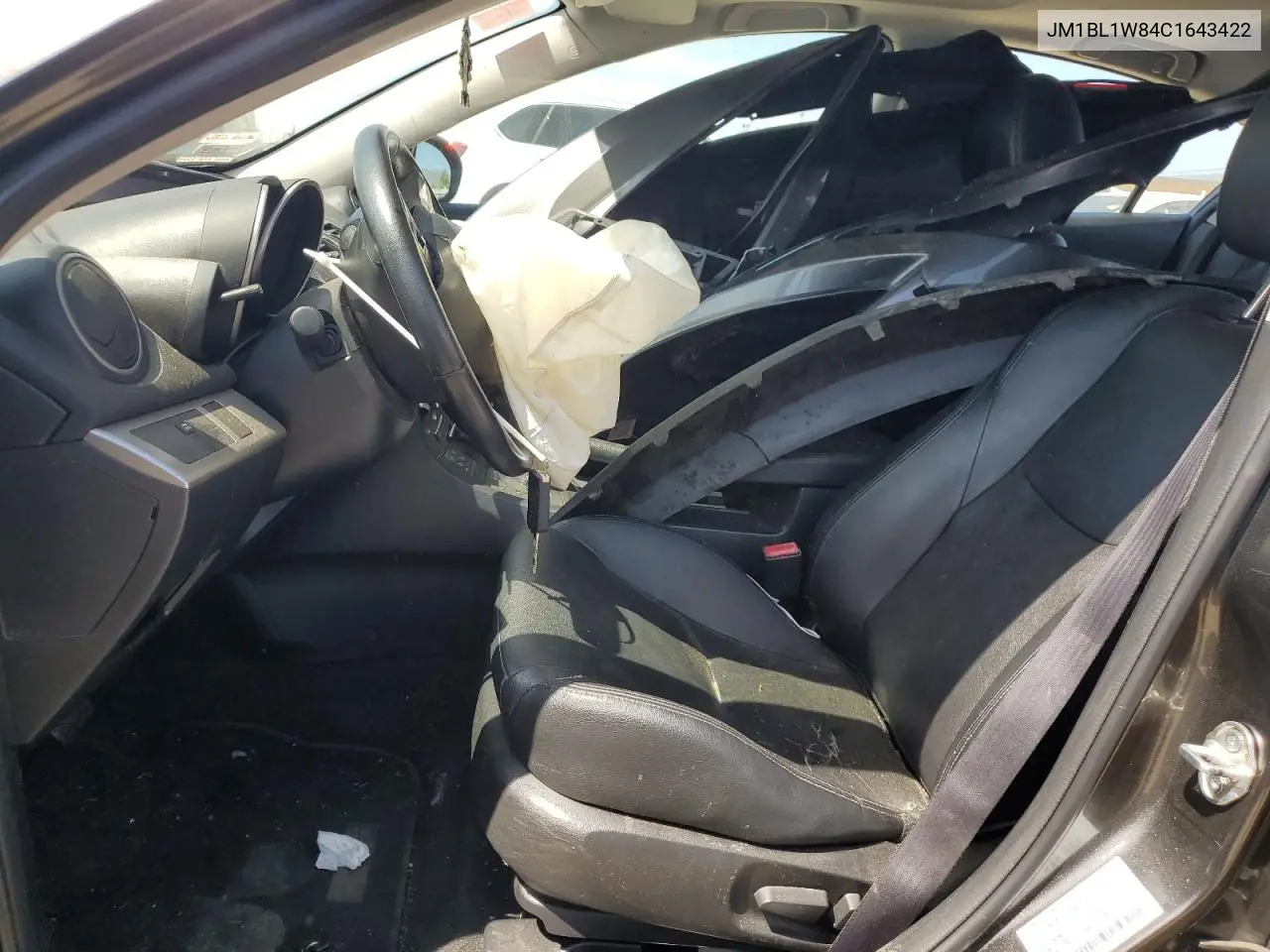 2012 Mazda 3 I VIN: JM1BL1W84C1643422 Lot: 53557245