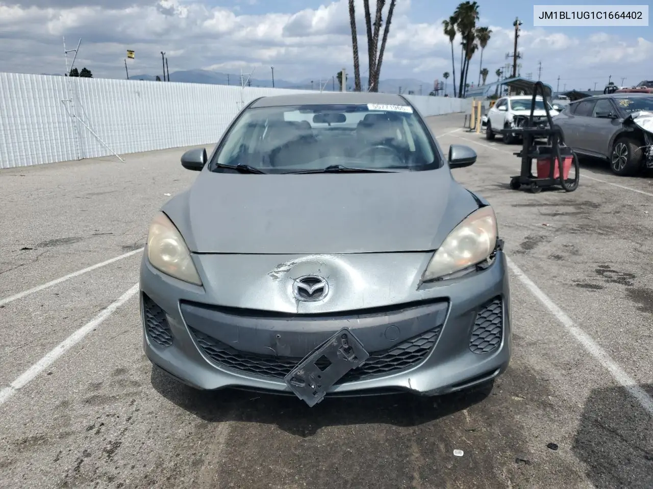 2012 Mazda 3 I VIN: JM1BL1UG1C1664402 Lot: 55771965