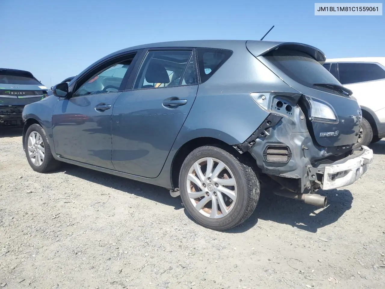 2012 Mazda 3 I VIN: JM1BL1M81C1559061 Lot: 55989095