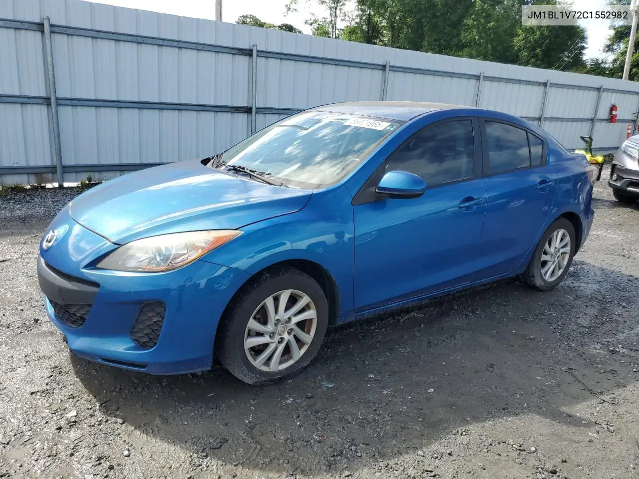 2012 Mazda 3 I VIN: JM1BL1V72C1552982 Lot: 56071965