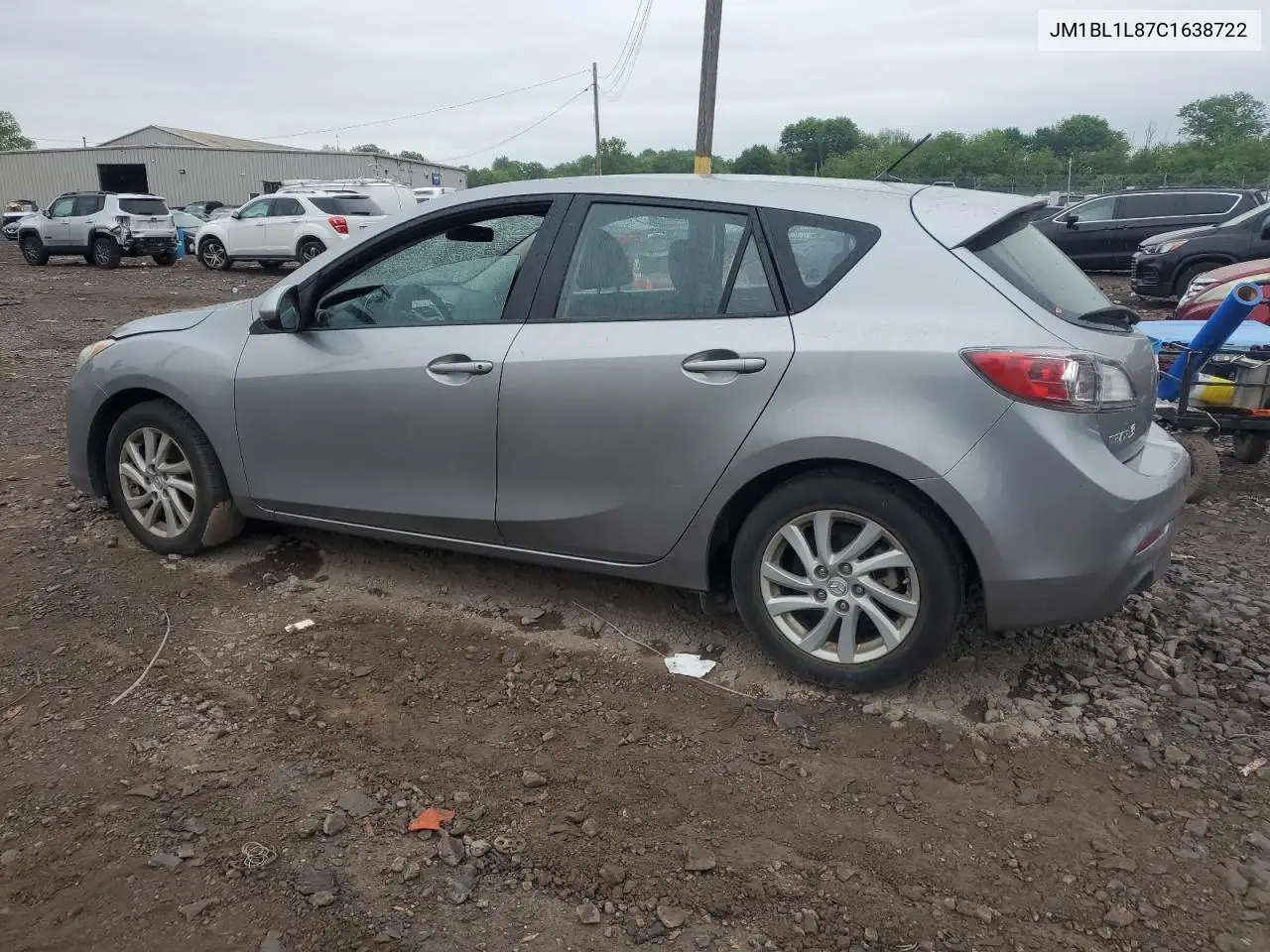 2012 Mazda 3 I VIN: JM1BL1L87C1638722 Lot: 56178475