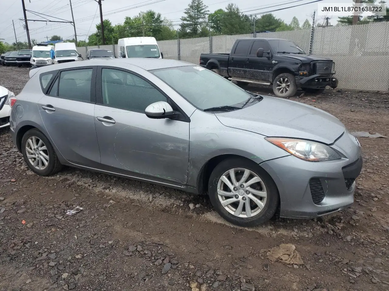 2012 Mazda 3 I VIN: JM1BL1L87C1638722 Lot: 56178475