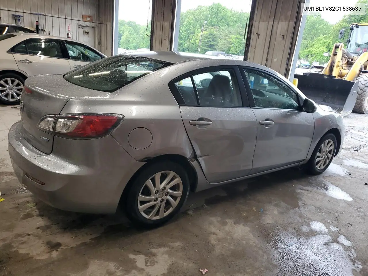2012 Mazda 3 I VIN: JM1BL1V82C1538637 Lot: 56417155