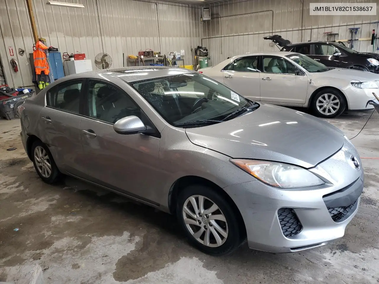 2012 Mazda 3 I VIN: JM1BL1V82C1538637 Lot: 56417155