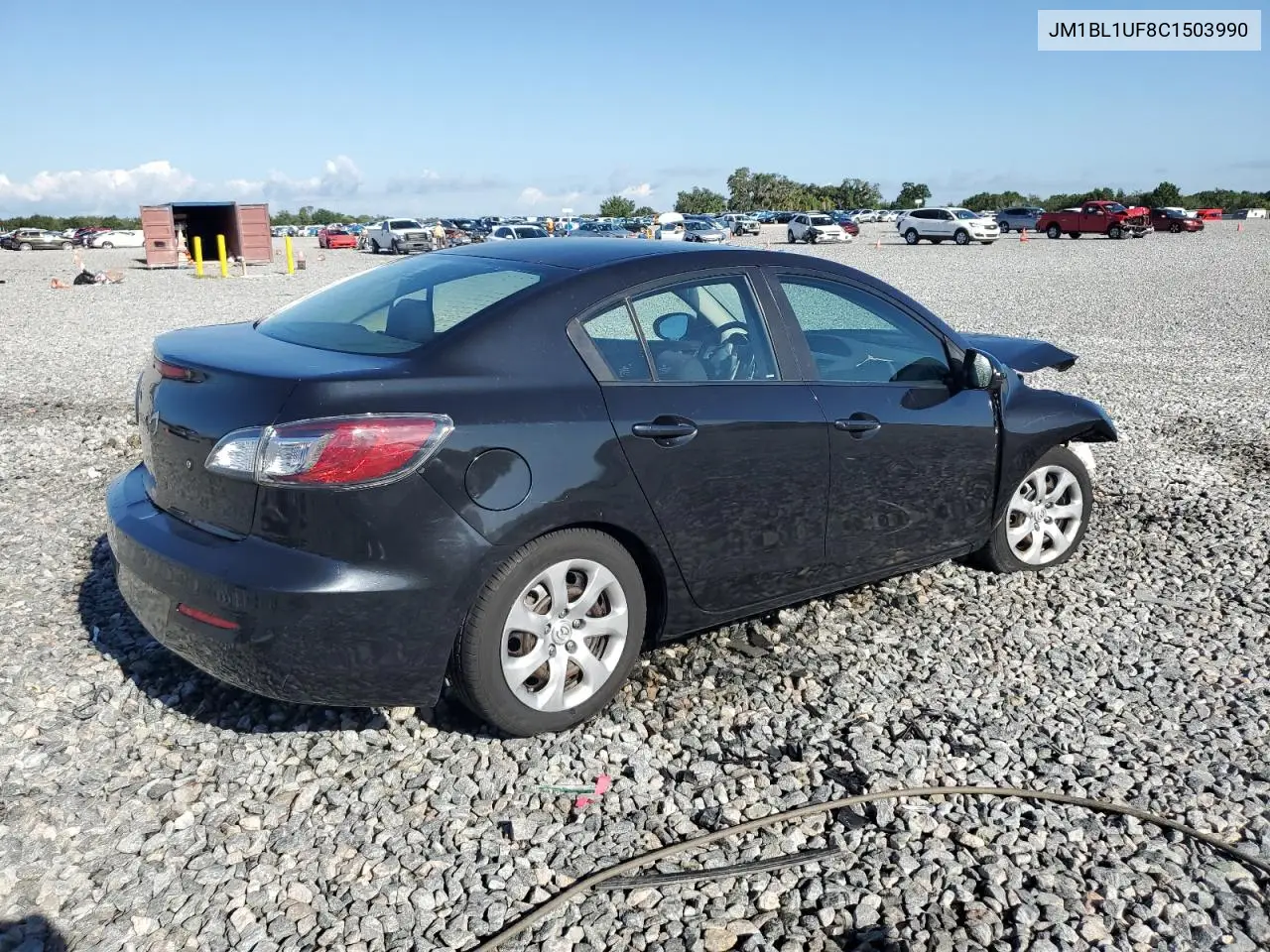 2012 Mazda 3 I VIN: JM1BL1UF8C1503990 Lot: 56479775