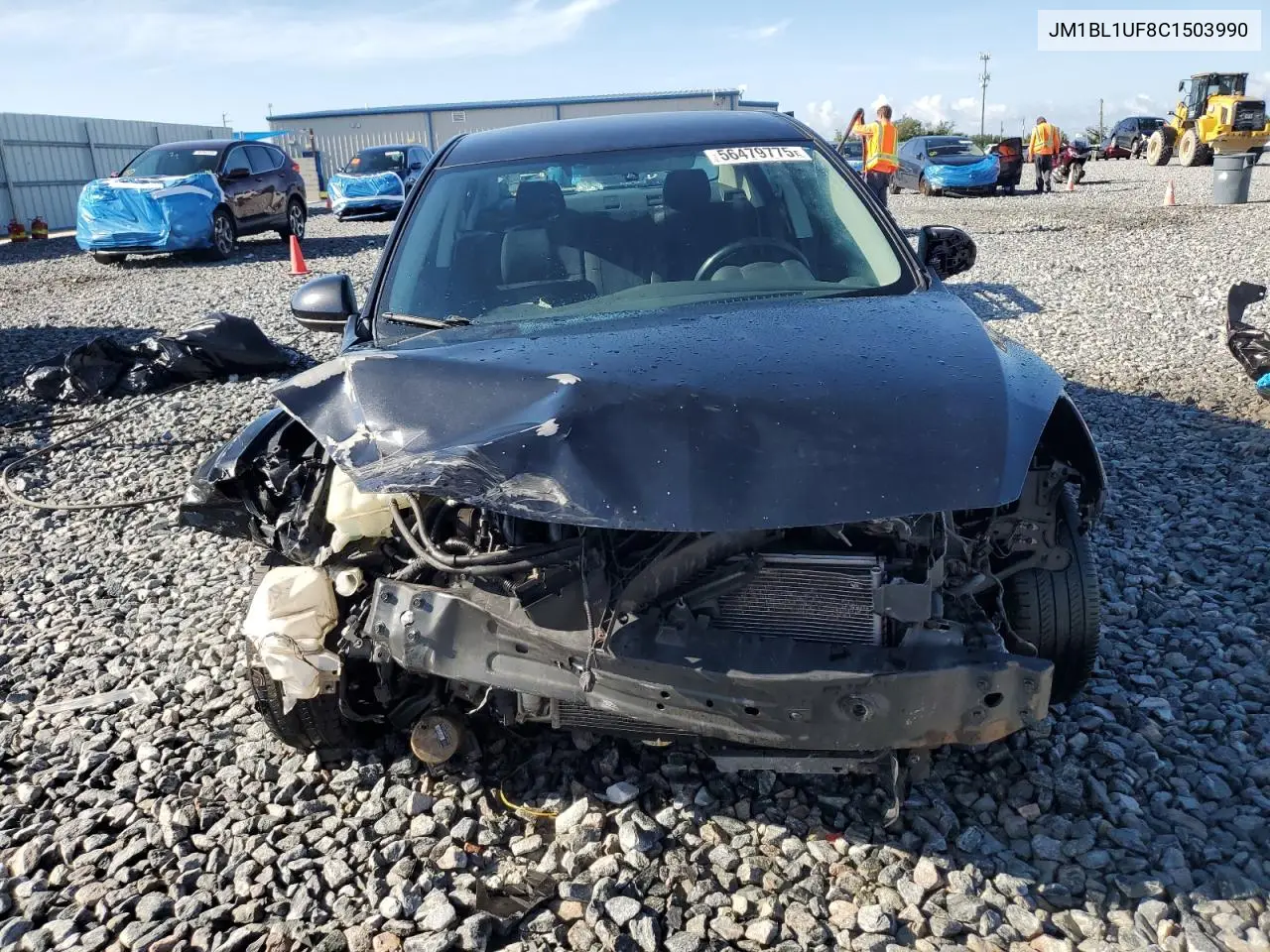 2012 Mazda 3 I VIN: JM1BL1UF8C1503990 Lot: 56479775