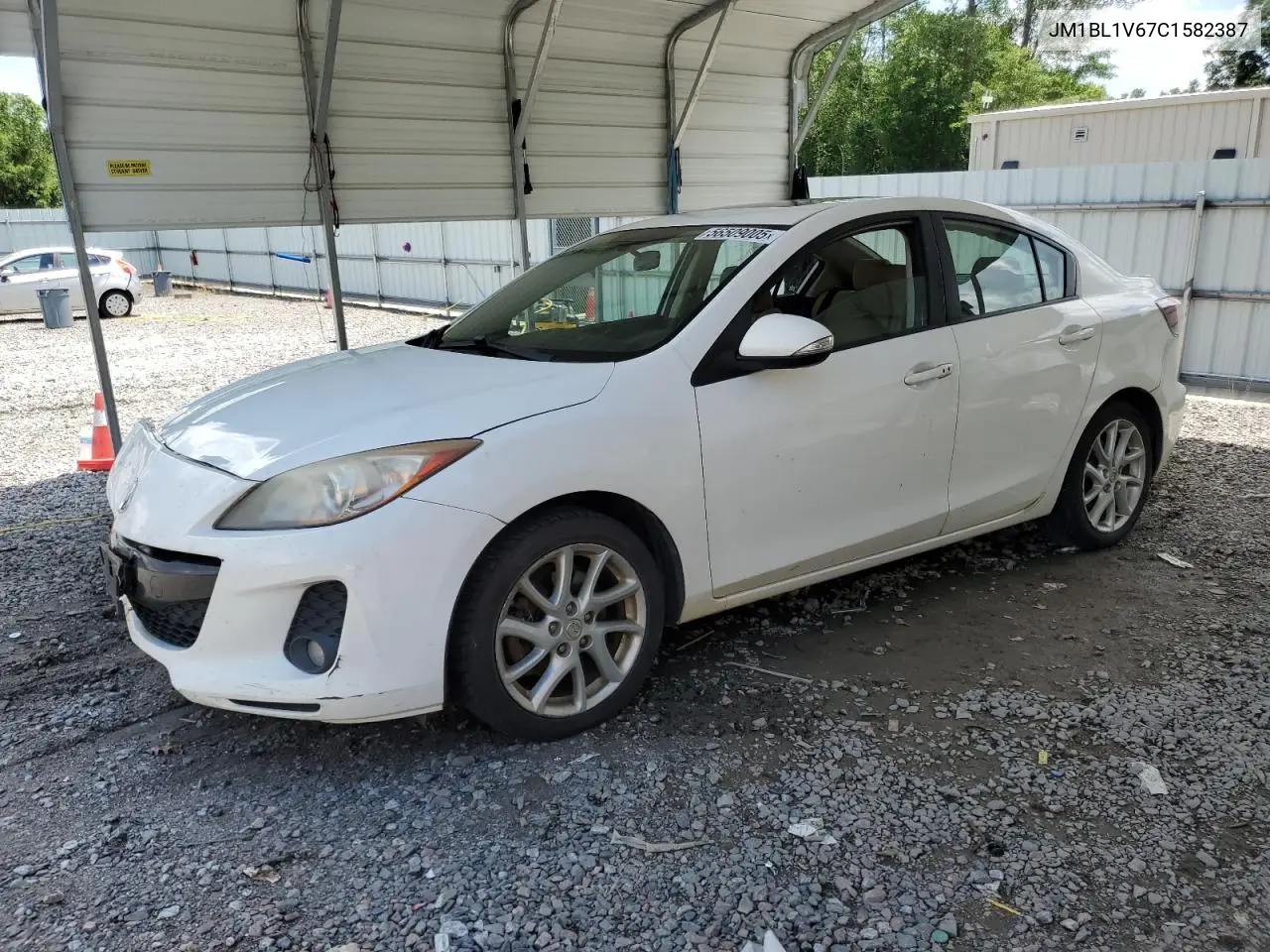 2012 Mazda 3 S VIN: JM1BL1V67C1582387 Lot: 56509005