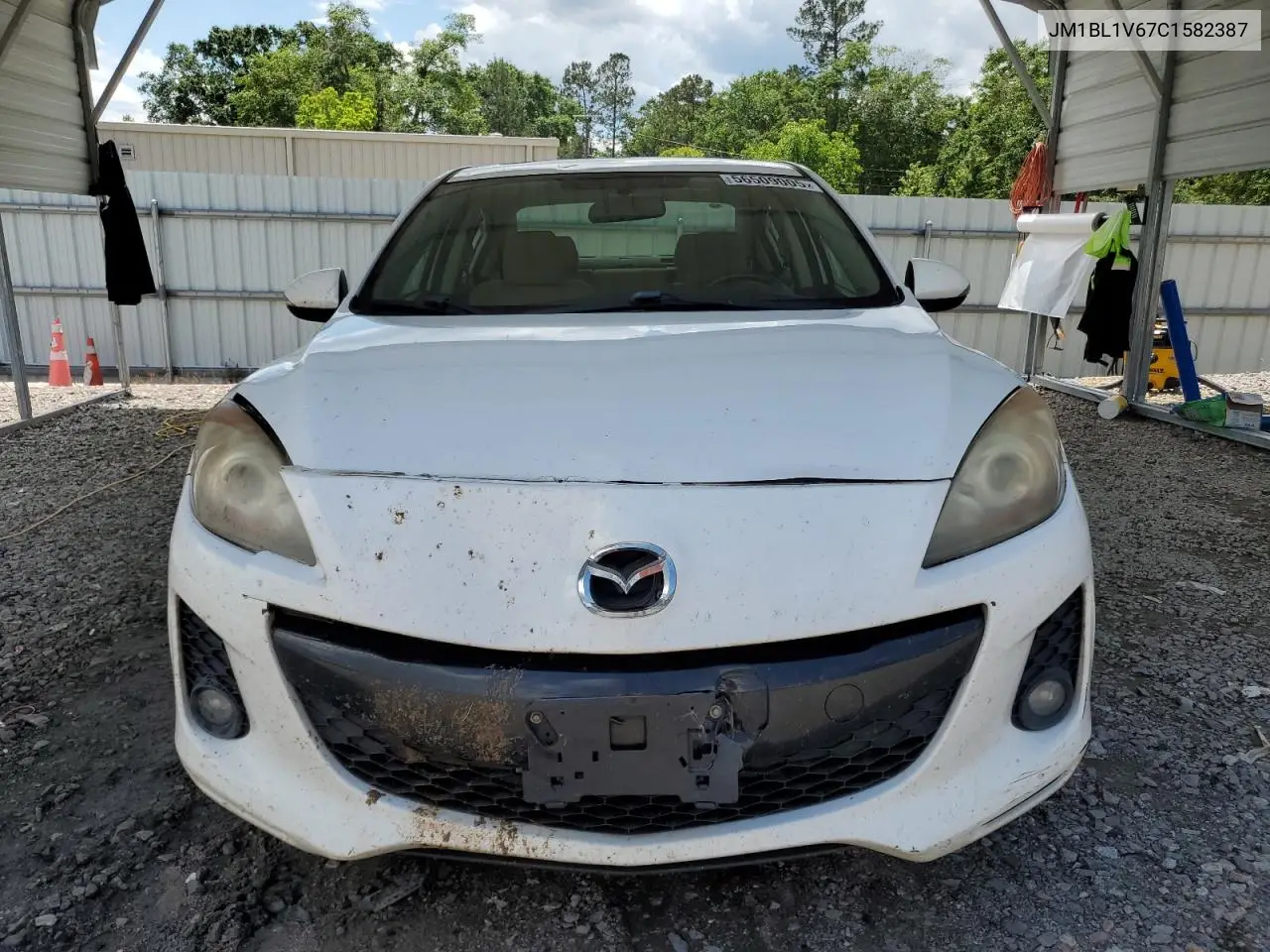 2012 Mazda 3 S VIN: JM1BL1V67C1582387 Lot: 56509005