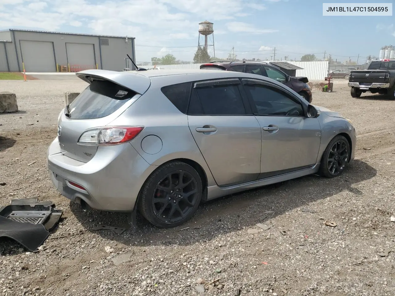 2012 Mazda Speed 3 VIN: JM1BL1L47C1504595 Lot: 56526435