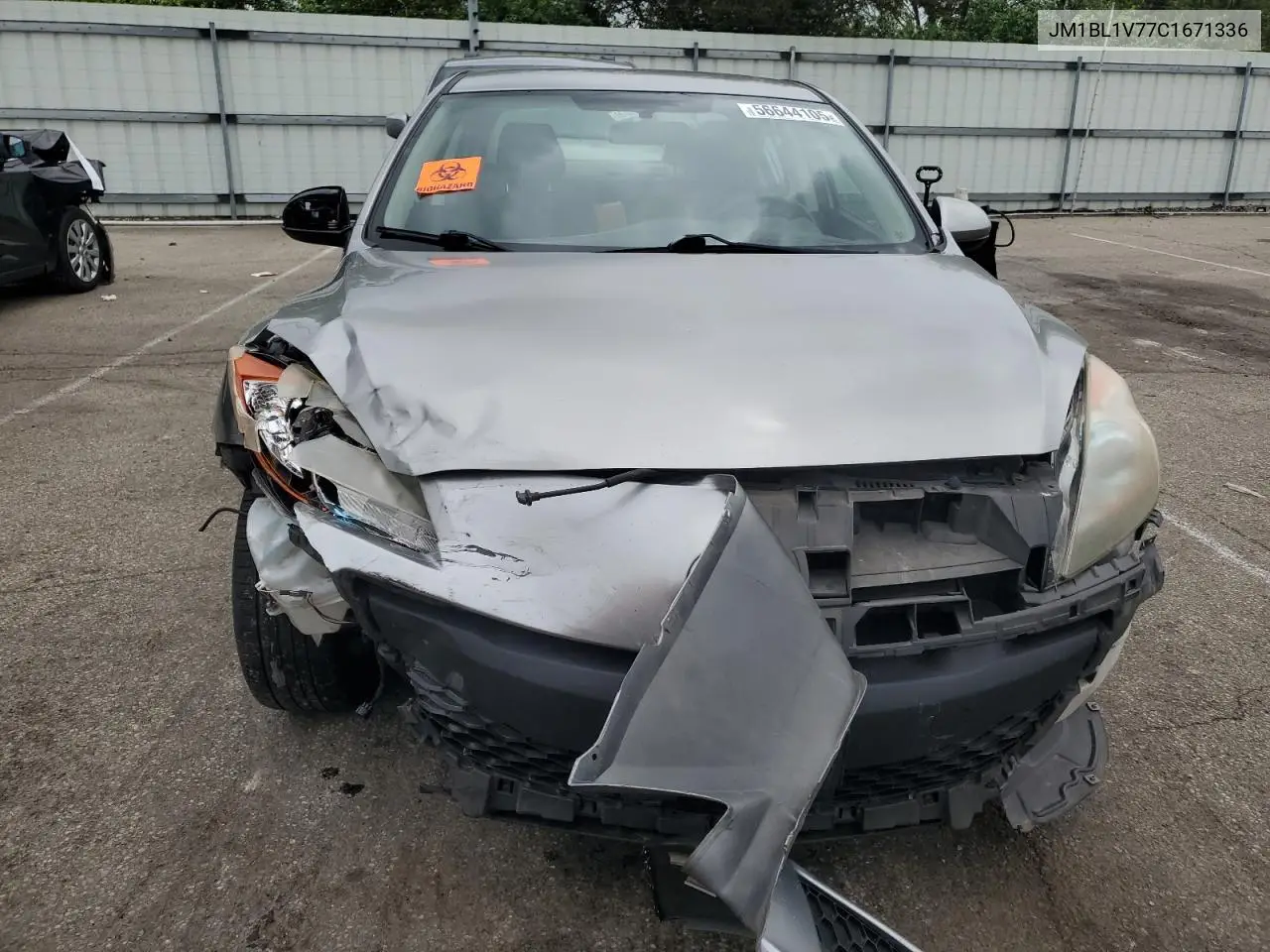 2012 Mazda 3 I VIN: JM1BL1V77C1671336 Lot: 56644105