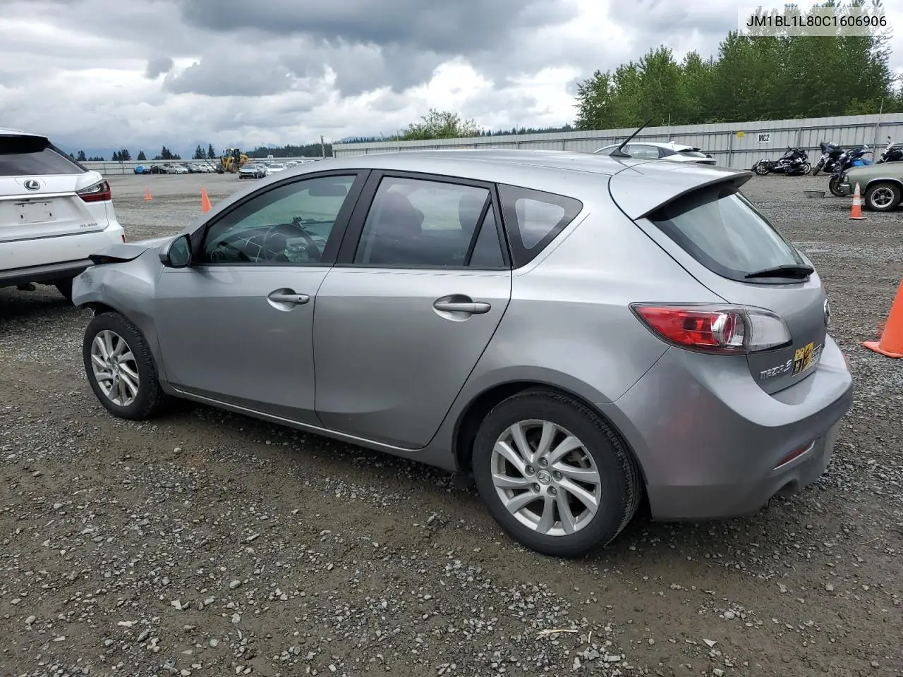 2012 Mazda 3 I VIN: JM1BL1L80C1606906 Lot: 56876405