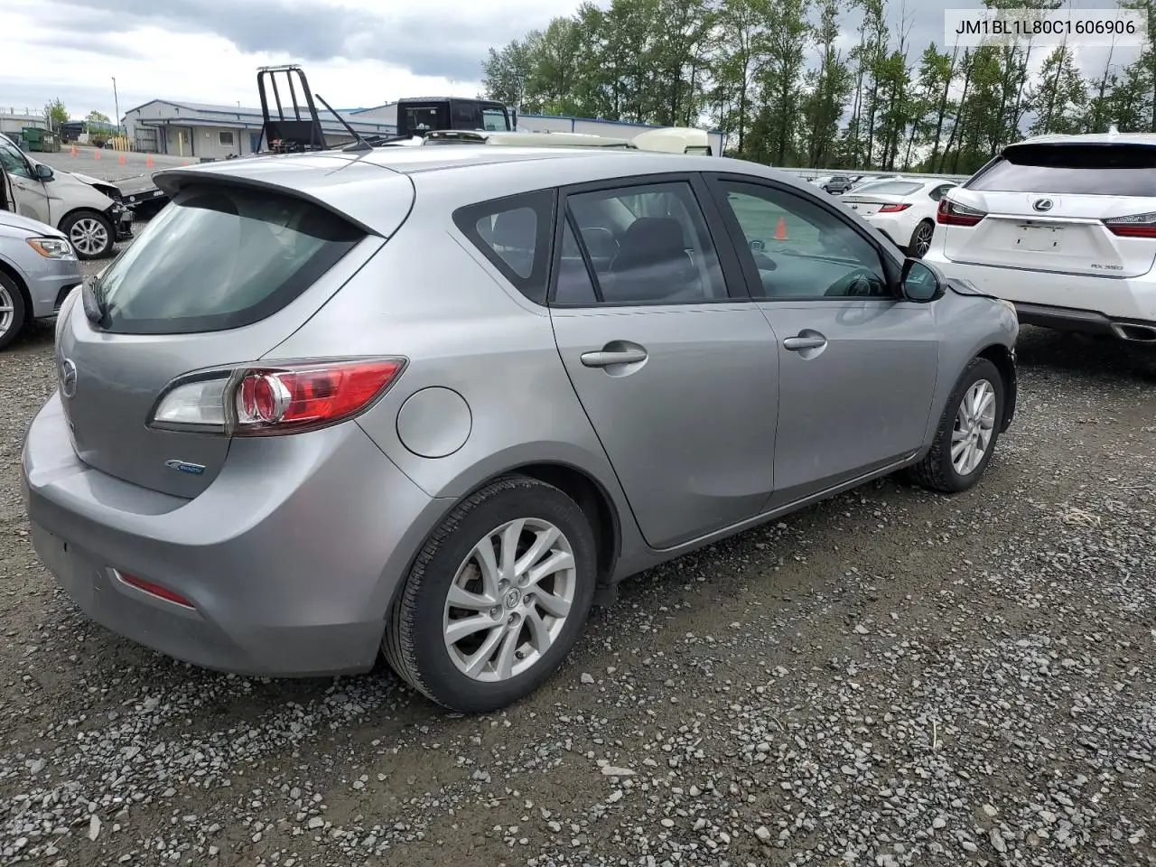 2012 Mazda 3 I VIN: JM1BL1L80C1606906 Lot: 56876405
