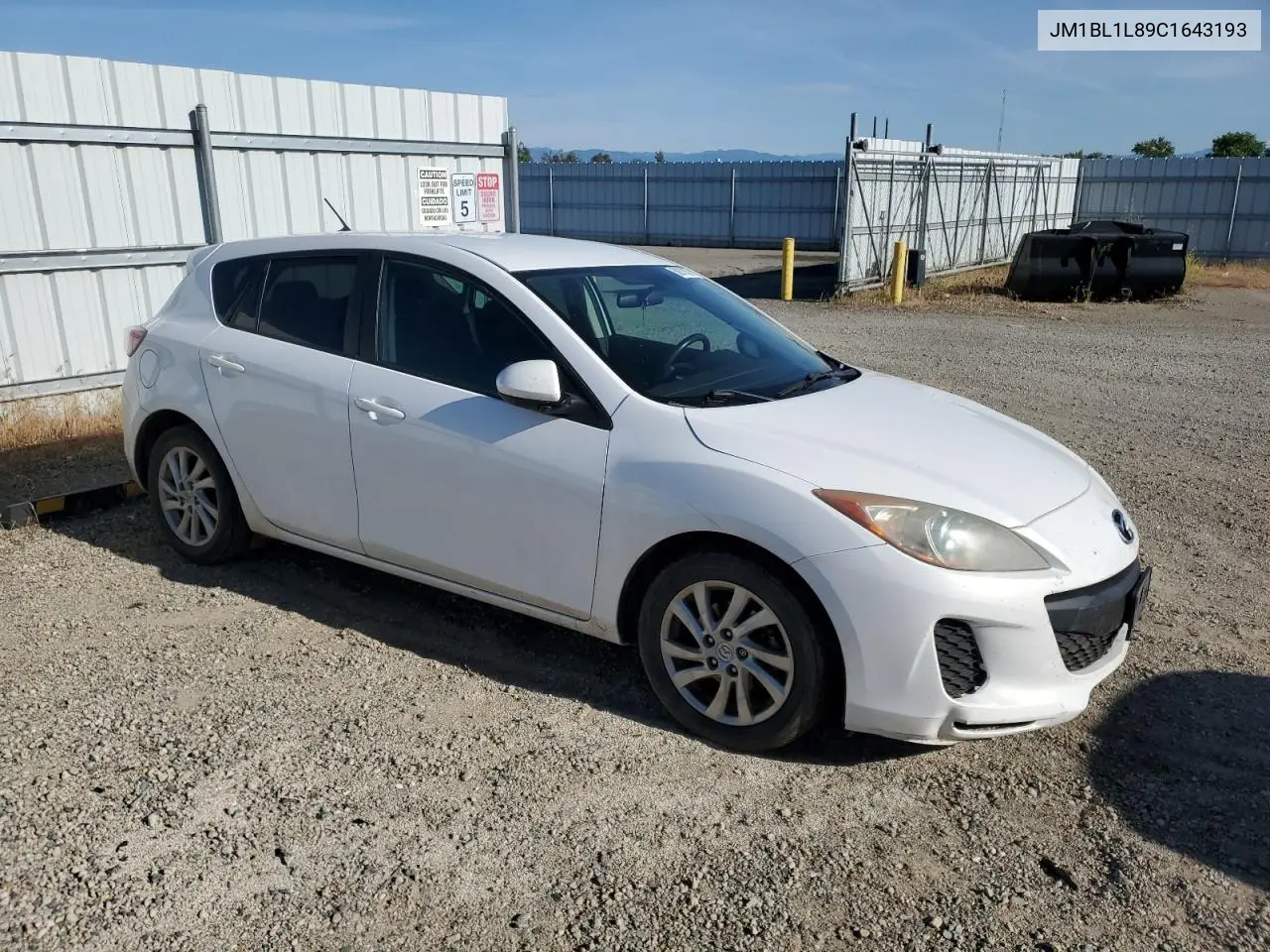 2012 Mazda 3 I VIN: JM1BL1L89C1643193 Lot: 56918435