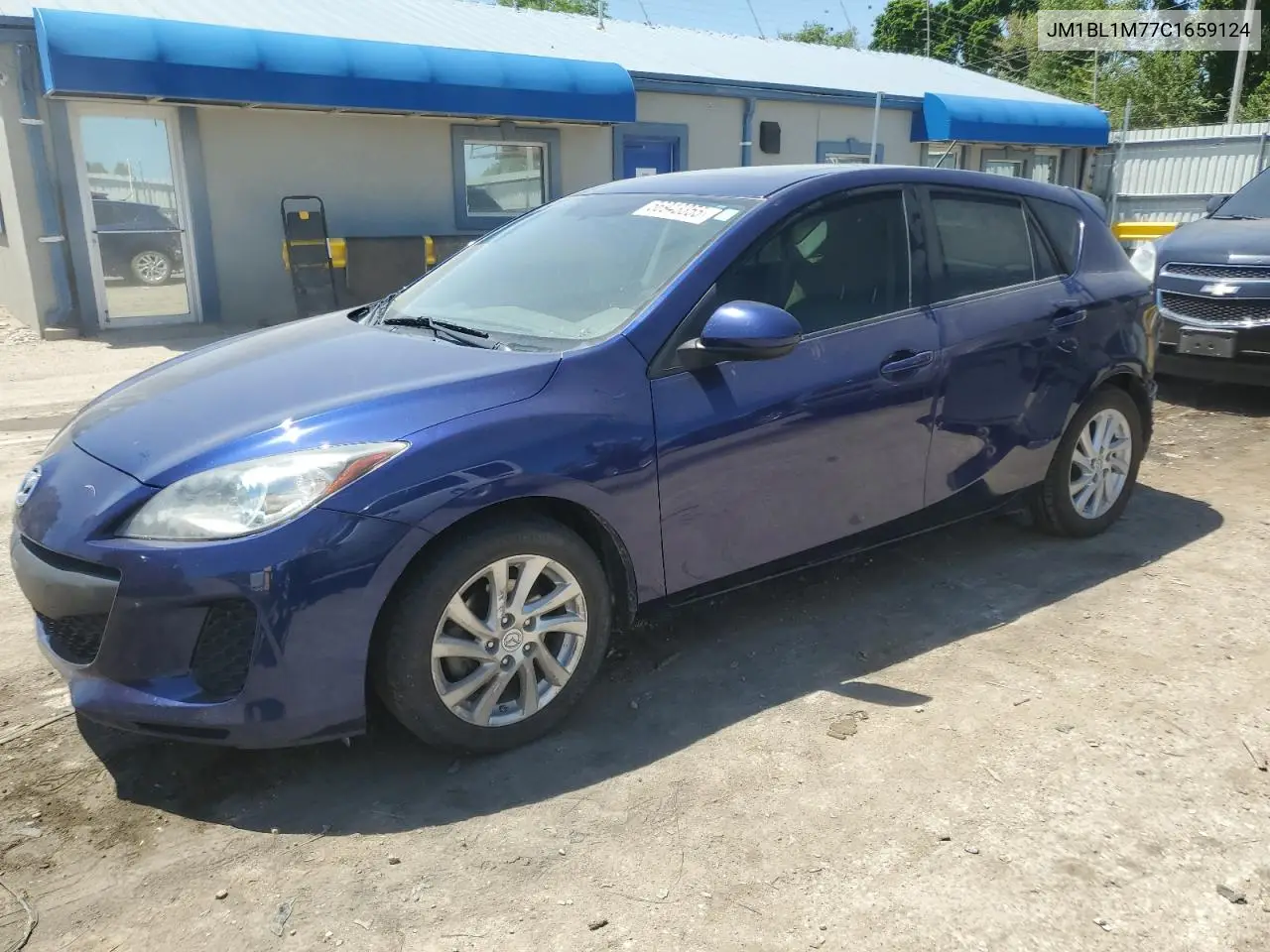 2012 Mazda 3 I VIN: JM1BL1M77C1659124 Lot: 56943355