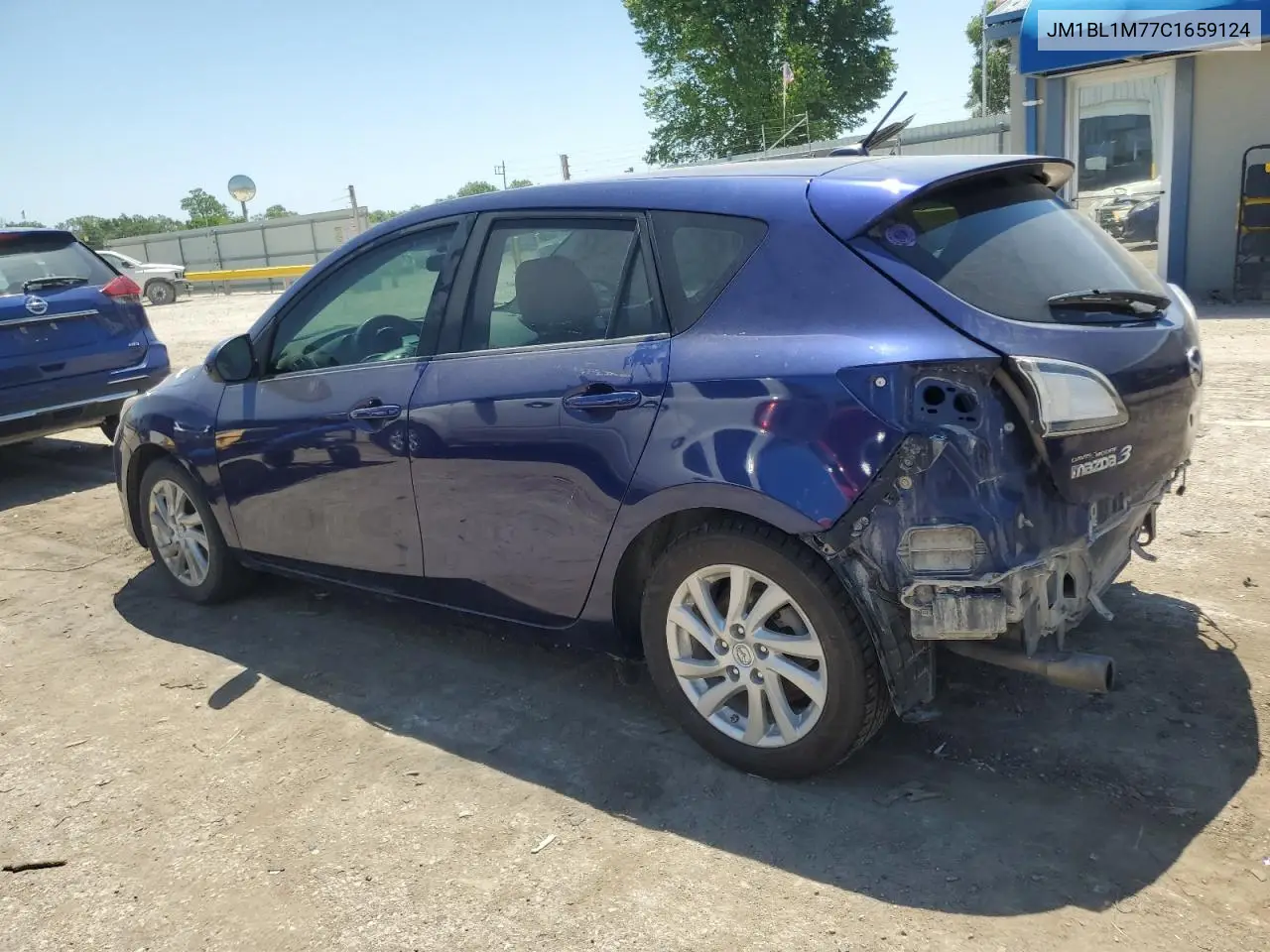 2012 Mazda 3 I VIN: JM1BL1M77C1659124 Lot: 56943355