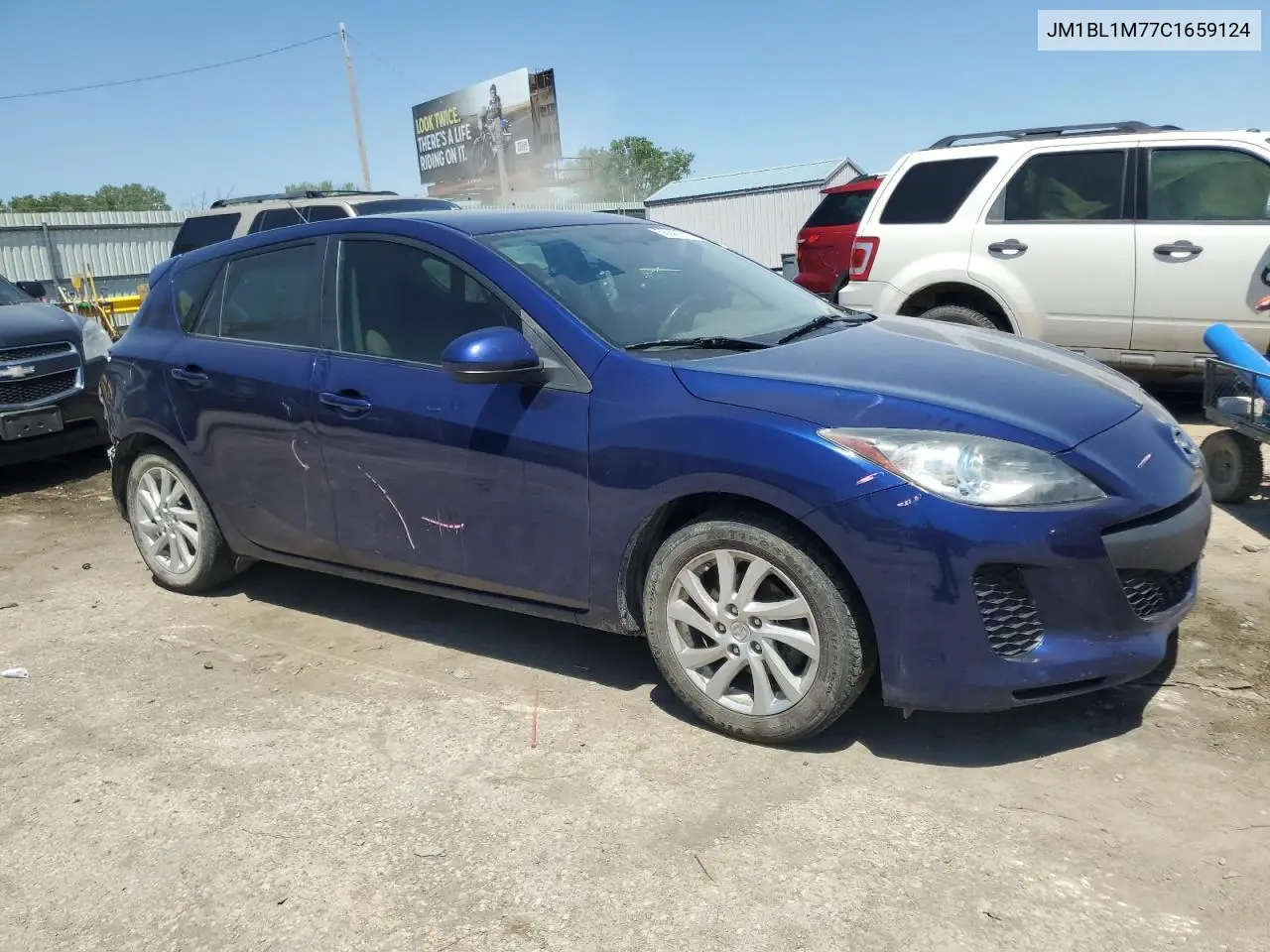 2012 Mazda 3 I VIN: JM1BL1M77C1659124 Lot: 56943355