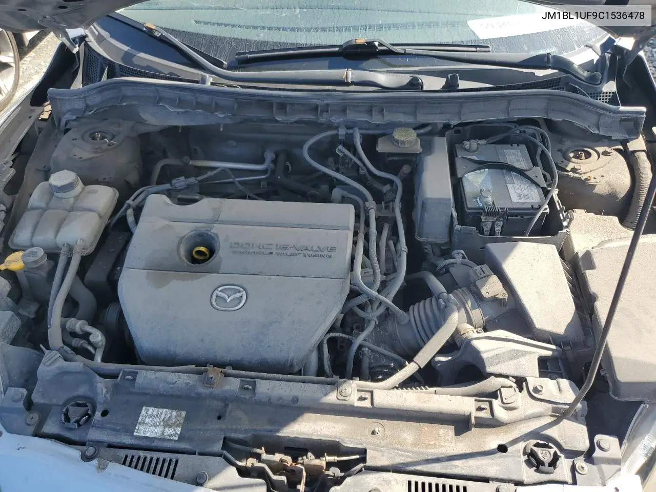 2012 Mazda 3 I VIN: JM1BL1UF9C1536478 Lot: 61209785