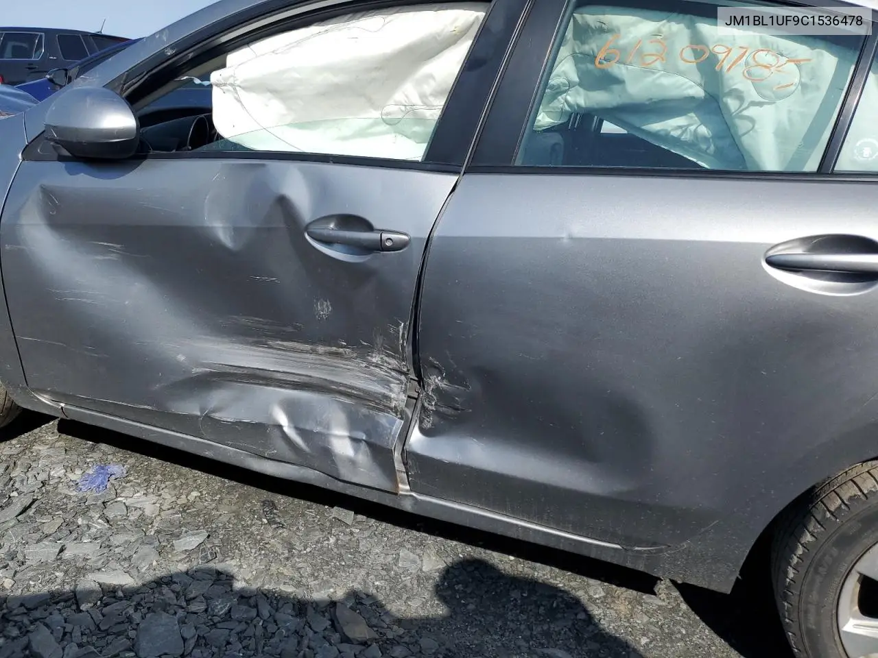 2012 Mazda 3 I VIN: JM1BL1UF9C1536478 Lot: 61209785