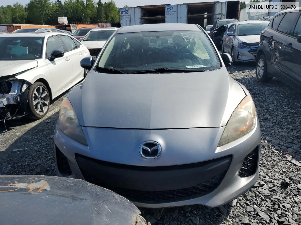 2012 Mazda 3 I VIN: JM1BL1UF9C1536478 Lot: 61209785