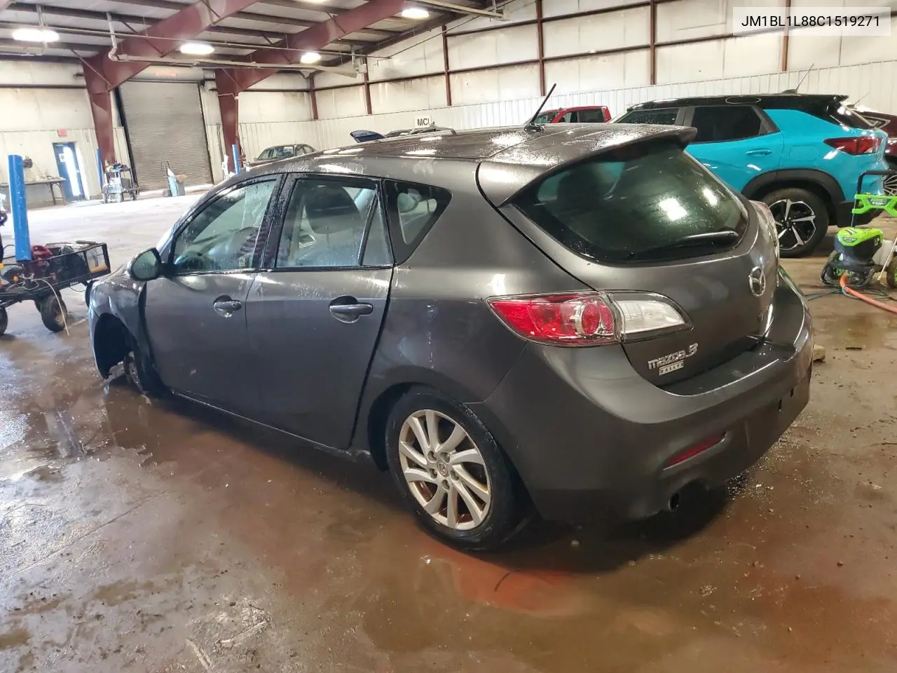 2012 Mazda 3 I VIN: JM1BL1L88C1519271 Lot: 61214185