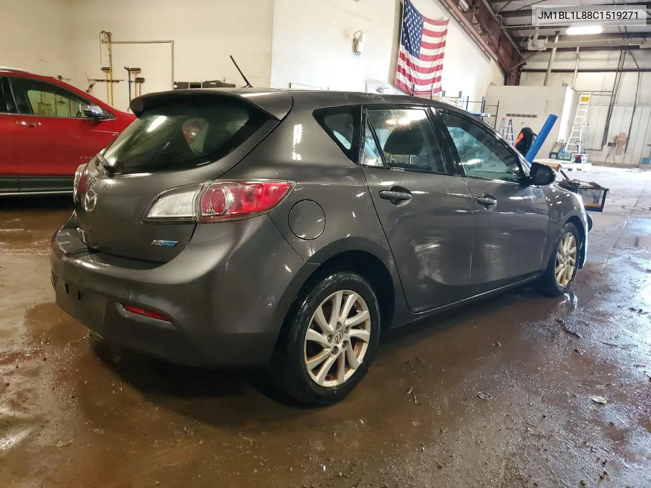 2012 Mazda 3 I VIN: JM1BL1L88C1519271 Lot: 61214185