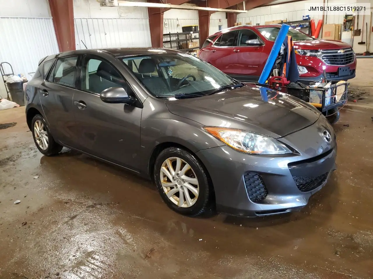 2012 Mazda 3 I VIN: JM1BL1L88C1519271 Lot: 61214185