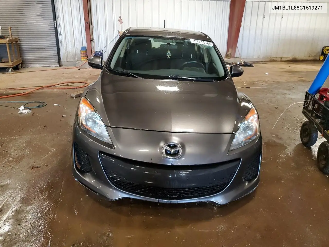 2012 Mazda 3 I VIN: JM1BL1L88C1519271 Lot: 61214185